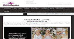 Desktop Screenshot of christianexpressions.com