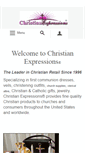 Mobile Screenshot of christianexpressions.com